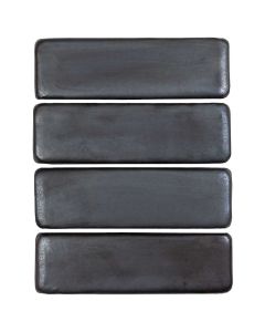 Arto Brick - Metallic: Oleson Graphite 3"x9" - Ceramic Tile 