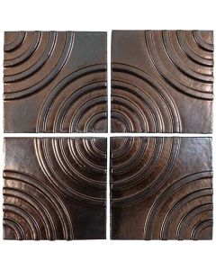 Arto Brick - Metallic: Target Bronze 6"x6" - Ceramic Tile 