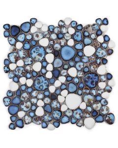 Growing Royal Blue Mosaic 11.50x11.50 | Growing by Elysium