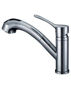 Dawn® Single-lever pull-out spray kitchen faucet, Chrome