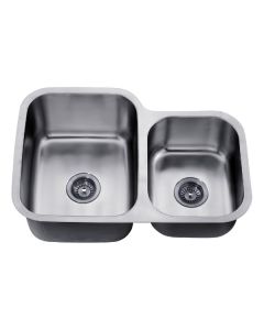 Dawn® Undermount Double Bowl Sink (Small Bowl on Right)