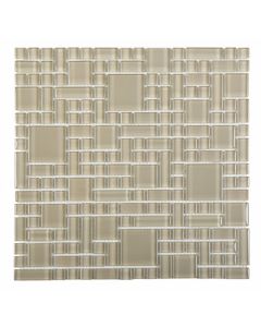 Beige Glossy Mosaic Mixed | Versailles by Ottimo Ceramics