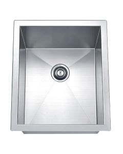 Dawn® Undermount Square Single Bowl Bar Sink