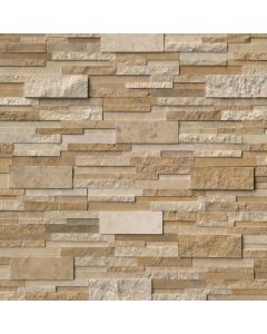MSI Stone - Rockmount: Casa Blend 3D Multi Finish 6" x 24" - Stacked Stone Panel 
