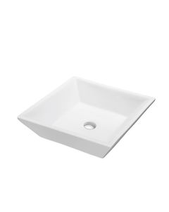 Dawn® Vessel Above-Counter Square Ceramic Art Basin