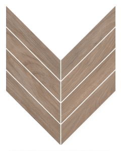 Dark Oak Matte Mosaic 1.5x8 | Fixt Wood - Enhance by Emser Tile