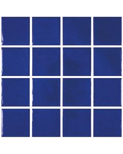 Dark Blue Glossy Mosaic 12x12 | Marina by Ottimo Ceramics