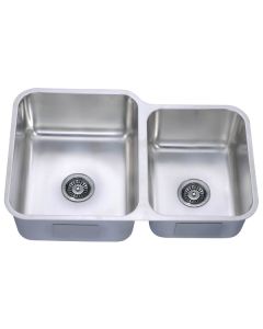 Dawn® Undermount Double Bowl Sink (Small Bowl on Right)