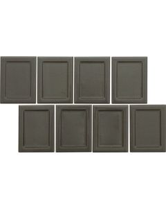 Charcoal Glossy Frame Mosaic 9x14 | Cuadro by Emser Tile