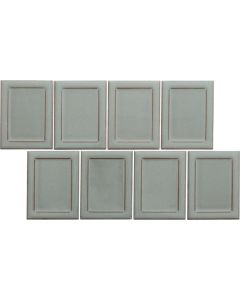 Gray Glossy Frame Mosaic 9x14 | Cuadro by Emser Tile