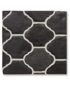 Arto Brick - Tile Artillo: 9x11 Artillo San Felipe Charcoal Gray (with Laquer Sealer)- Artillo Tile 