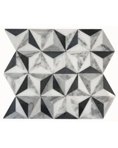 Gray Mix Honed Mosaic 16x24 | Tribeca by Ottimo Ceramics