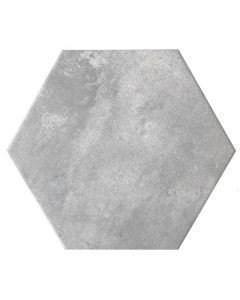 Gris Matte 10x12 | Ground Hexagon by Ottimo Ceramics