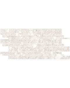 White Matte Mosaic 12x24 | Fixt Stone - Enhance by Emser Tile