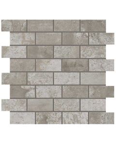 Forge Aluminum Brick Matte Mosaic 11 3/4x11 3/4 | Forge by Atlas Concorde