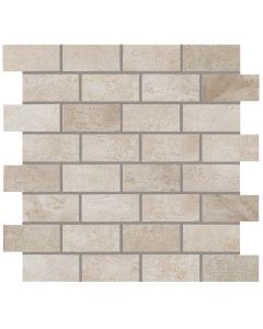Forge Tin Brick Matte Mosaic 11 3/4x11 3/4 | Forge by Atlas Concorde