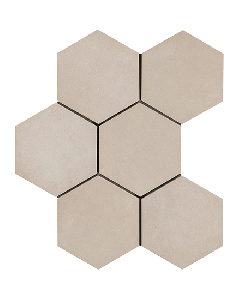 LDI - Rewind: Corda Hexagon 8"x8" - Porcelain Mosaic 