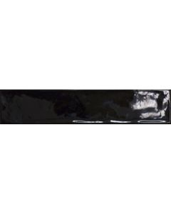 Negro Glossy 4.3x21.2 | Maui by Ottimo Ceramics