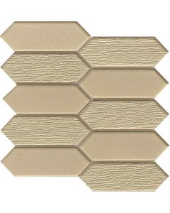 Honey Glossy Mosaic 11x12 | Picket by Emser Tile