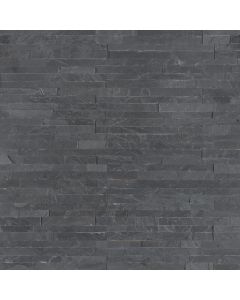 MSI Stone -  M-Series: Premium Black 4.5" x 6" - Stacked Stone Panel 