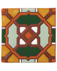 Arto Brick - California Revival: SD119B - Handpainted Deco Tile