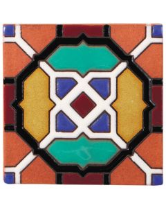 Arto Brick - California Revival: SD119C - Handpainted Deco Tile