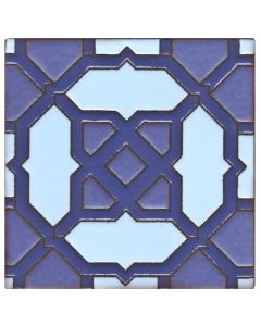 Arto Brick - Handpainted Deco: SD119LIGHTBLUE- Artillo Tile 