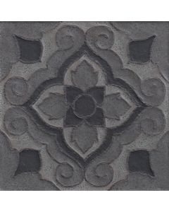 Arto Brick - Handpainted Deco: SD185HGRAY - Artillo Tile 
