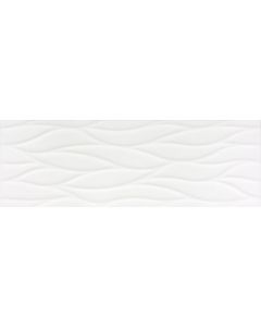 White Glossy 12x36 | Sea by Ottimo Ceramics