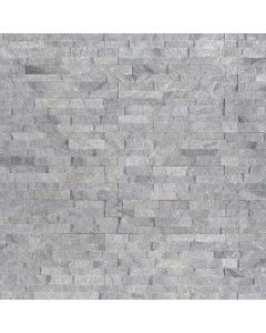 MSI Stone - M-Series: Sky Gray 4.5" x 16" - Stacked Stone Panel 