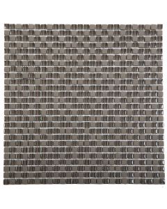 Taupe Grey Matte/Glossy Mosaic 12x12 | Apex by Ottimo Ceramics