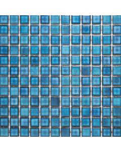 Turquoise Glossy Mosaic 13x13 | Afloat by Emser Tile