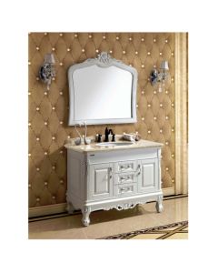 Dawn® Traditional Style Vanity Set 42" w/ Single Ceramic Sink