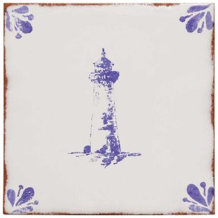 Arto Brick - Peninsula: Lighthouse 6"x6" - Ceramic Tile 
