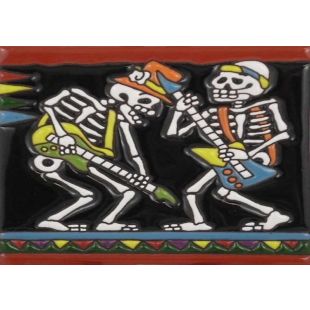 Talavera Tile - Day Of The Dead: Concert