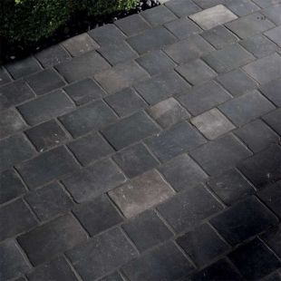 Arto Brick - Italian Black: Nero/Vintage Rectangle 8"x12" - Porcelain Tile 