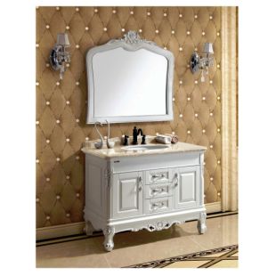 Dawn® Traditional Style Vanity Set 42" w/ Single Ceramic Sink
