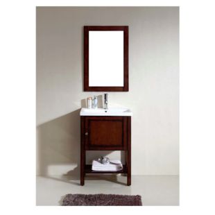 Dawn® American Style Vanity Set 23" w/ Single Ceramic Sink Top